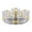 transparent, variant on Esquirla Divided Serving Tray 5 Compartment Portable Candy and Nut Dishes Rotatable Snack Platter for Sweets Cookies Table Centerpiece transparent