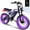 Purple, variant on ESKUTE V300D Ebike for Adults, Up to 19MPH Electric Bicycle, 749W Motor, 48V Removable Battery, 20" x 4.0" Fat Tire E-Bike, Full Suspension, 7-Speed for All Terrain Black, UL2849