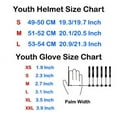 thumbnail image 6 of 1Storm Youth Kids Motocross Helmet BMX MX Bike Helmet Teenager Racing Style Youth_HF801; Racing Pink + Goggles + Skeleton Glove Bundle, 6 of 8