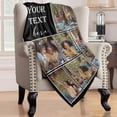 thumbnail image 6 of Custom Blankets with Photos Personalized Happy Anniversary Blanket Valentines Day for Her Him Boyfriend Girlfriend Husband Wife, 6 of 6