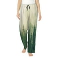 thumbnail image 2 of Kdxio Women's Comfy Stretch Fog ForestPrint Drawstring Pajama Pants-XX-Large, 2 of 9