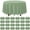 Sage Green Round-24pcs, variant on 6pcs 84inch Beige Tablecloths For Round Tables Disposable Plastic Table Cloth Waterproof Cream Cover Birthdays Weddings Anniversary Party Decorations