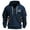 Navy, variant on Men's Sweatshirt USA FLAG Patriotic Graphic Polyester Hoodies for Men Pocket Raglan Long Sleeve Sweatshirts