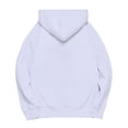 thumbnail image 4 of Havenx Mens Long Sleeve Hoodies Hooded Hoodies Pullover with Pockets Sweatshirt Casual Ultra Soft Loose Fit Fall Winter Sportswear,White 3XL, 4 of 5