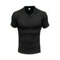 thumbnail image 4 of Lumivie Workout Muscle Shirts For Men Gym Men'S Tops Dressy Casual Plus Workout Tshirts For Men Loose Fit Plus Size Blouses For Men Business Casual 3X Mens T Shirts Graphic Under 10, 4 of 5