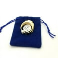 thumbnail image 3 of 50 Pieces Blue Velvet Drawstring Jewelry Storage Bags Gift Bags 5x7cm, 3 of 6