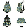 thumbnail image 4 of FORMRS Mini Backpack Purse for Women Quilted Travel Daypack Casual Shoulder Bag, Yellow Duck Pattern, 4 of 7