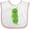 White and Pink, variant on Inktastic Peas Costume Boys or Girls Baby Bib