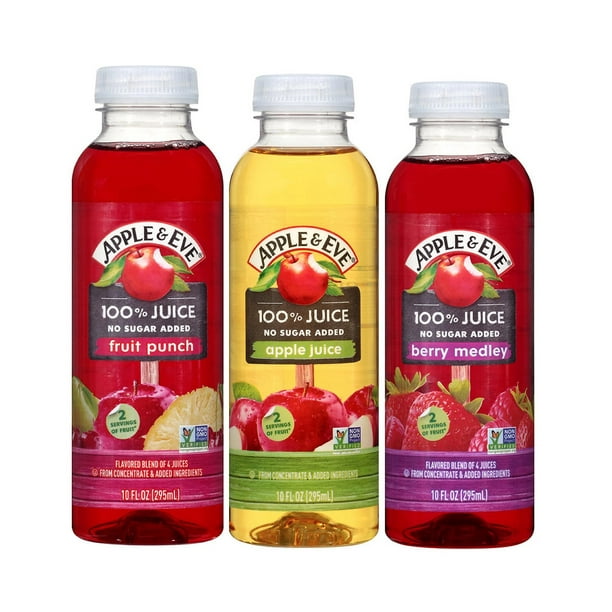 Apple & Eve 100 Fruit Juice Variety Pack, 24 pk./10 oz.