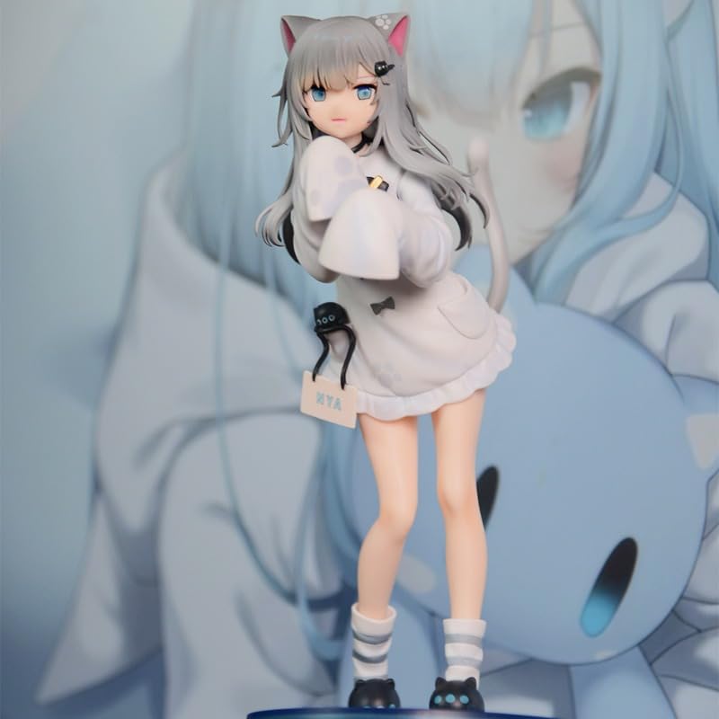 New Pralina Figure, Standing Cute Pralina Anime Figures 23cm/9.1inch PVC Decorations Characters Collectible Souvenirs for Anime Fans Gifts