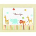 thumbnail image 2 of Hortense B. Hewitt Hortense B Hewitt Jungle Animals Baby Shower Thank You Note Cards and Envelopes 25 pack, 2 of 2