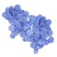 thumbnail image 3 of 300 piezas de pétalos de flores artificiales para decoración de bodas, fiestas temáticas, material de bricolaje Azul, 3 of 9