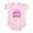 Petal Pink, variant on CafePress - Happy Birthday Grandma Infant Bodysuit - Baby Light Bodysuit, Size Newborn - 24 Months