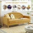 thumbnail image 5 of Upholstered Vibrant Rainbow Design, Premium Loveseat, Three-Seater Sofa, and Armchair for Stylish Living Space, 5 of 10
