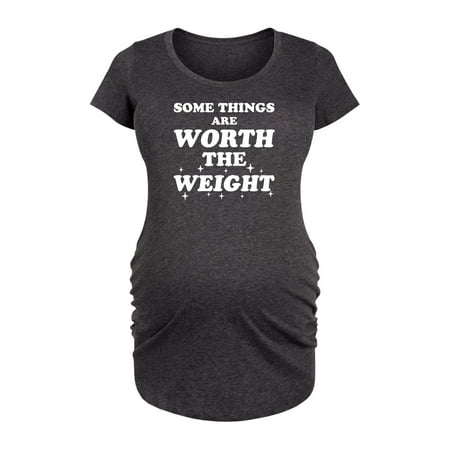 

Bloom Maternity - Worth The Weight - Maternity Scoop Neck T-Shirt