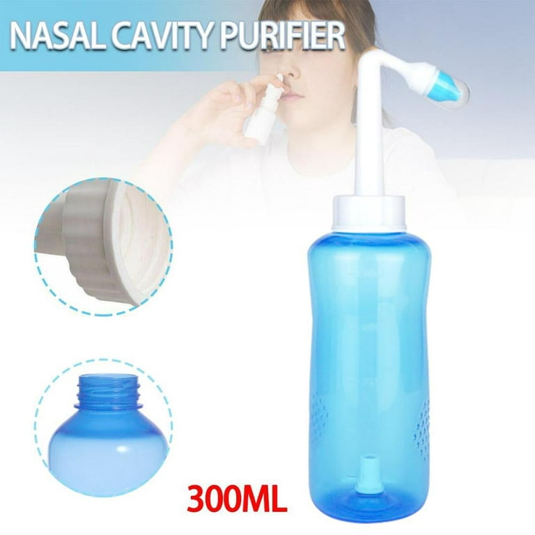Lavado nasal para limpiar las mucosidades. Nasal wash. ECODAISY