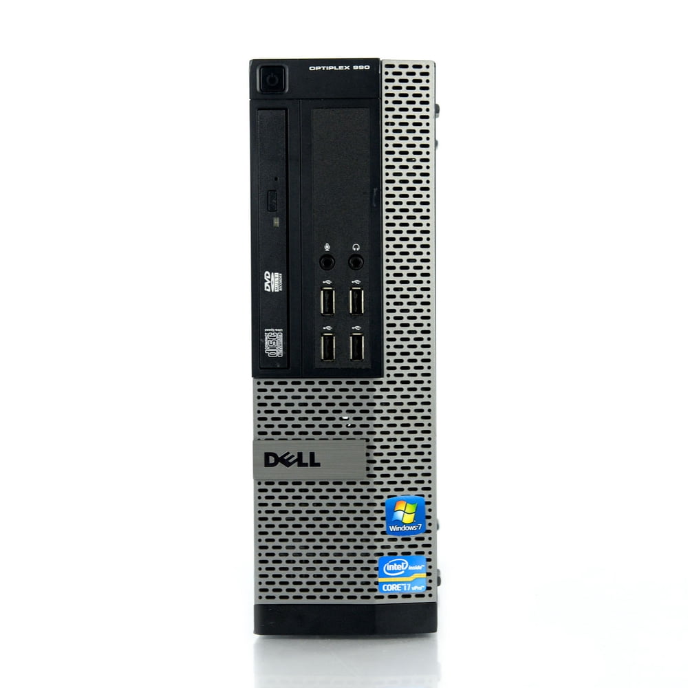 Refurbished Dell Optiplex 990 SFF i32100 3.10GHz 4GB 500GB Win 7 Pro 1
