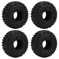 thumbnail image 2 of 4pcs 1.9inch 112mm RC Rubber Wheel Tyre Tires With Foam Insert For 1/10th RC Crawler Car Axial SCX10,TRX4,SCX10-ii,D90, 2 of 8