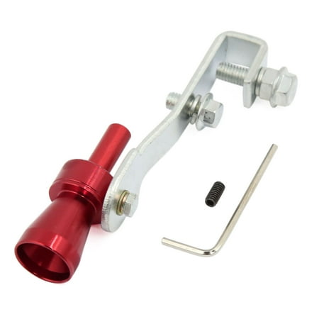 Red Exhaust - Universal Turbo Sound Exhaust Whistle Blow off Valve Simulator Whistler S Red