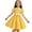 Red, Pink, Purple, Yellow, variant on Girls Cute Dresses Polka Dot Dress with Collar, Short Sleeve A-Line Party Dress, Casual Formal Outfit for Kids 4-10Y