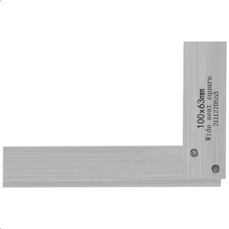 

WELPET Machinist Square Set 2Inch 3Inch 4Inch & 5Inch Squares Machinist Square Mechanical Engineer Square Wide Base Square Tool
