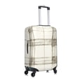 thumbnail image 4 of Multi-Size Suitcase Protective Cover Full Range Double Stitching Invisible Zipper For Travel Business Ivory Checked Hand-Drawn Sketch_4 Medium, 4 of 8