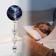 thumbnail image 3 of 12 Inch Wall Clock Battery Operated Silent Clock Decorative for Office, Kitchen, Outdoor, Living Room，Cat in Outer Space Pretty Galaxy Nebula Universe Print Design, 3 of 4