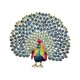 thumbnail image 5 of Caja de baratijas de pavo real, caja decorativa, regalo, organizador de joyas coleccionables, animal Azul, 5 of 9