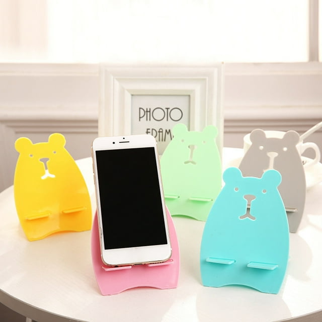 5PCS/Set Mobile Phone Tablets Bracket Sanitary Underwear; Universal Cartoon Animal Smartphone Table Desk Mount Stand Phone Holder Bracket