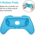 thumbnail image 4 of Nintendo Switch Joy-Con Grip, [3 pieces] Comfortable Gamepad Switch Controller Protective Cover Grip Kits for Nintendo Switch Joy-Con, Black, 4 of 7