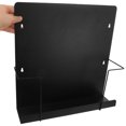 thumbnail image 3 of LOLIPPYY Minimalist Wall Shelf For Vinyl Records Black Metal 1Pack Display, 3 of 8