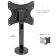 thumbnail image 3 of VIVO Swivel Bolt-Down Desktop TV VESA Mount for Screen Sizes 23" to 43", 3 of 8