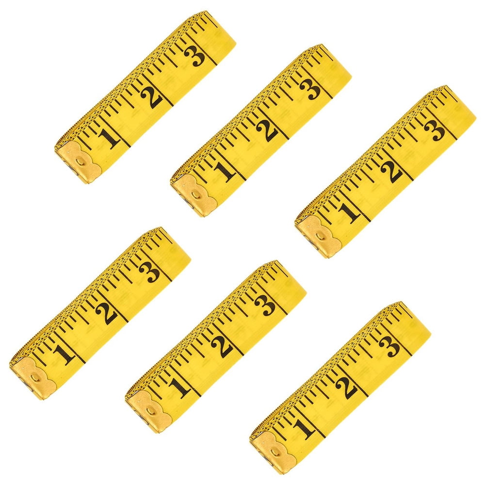 120Inch Extra Long Measuring Tapes 6Pack Soft Tailor Tape Measure