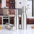 thumbnail image 3 of Stainless Steel Oil Dispenser Bottle Leak-poof Large Capacity Oil Vinegar Container for Kitchen, 3 of 5