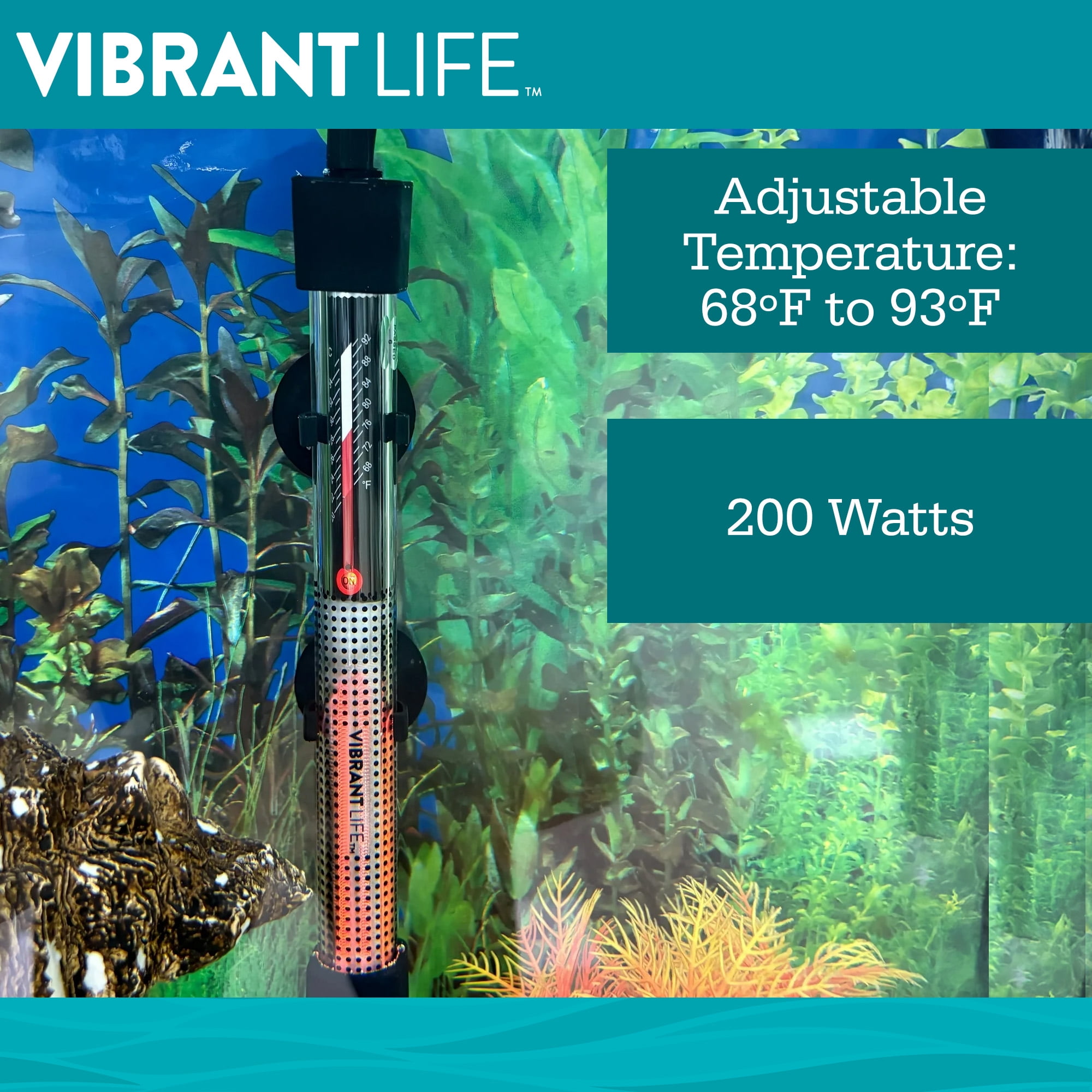Vibrant Life 200 W Aquarium Heater