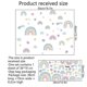 thumbnail image 5 of Rainbow Cloud Luminous Wall Stickers For Kids Rooms Bedroom, Wall Decals Glow In The Dark Stars Stickers, 5 of 5
