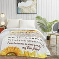 thumbnail image 2 of Yibo Best Friend Birthday Gifts Blanket Flannel Soft and Comfortable Anti-static Bed Sofa Blanket, 2 of 7