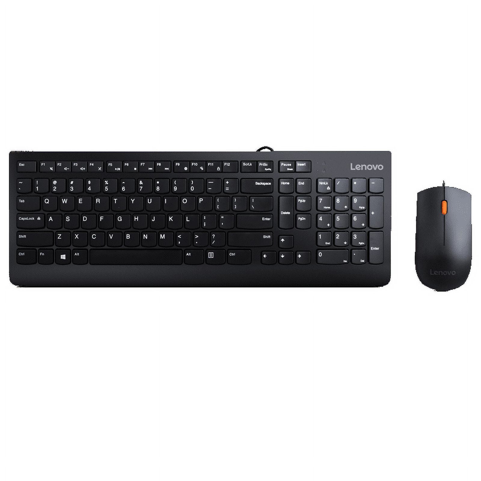 Lenovo Professional Ultraslim Wireless Combo Keyboard And Mouse- US English