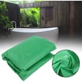 thumbnail image 3 of Huggegwe Housse de Spa Carrée Imperméable, Taffetas Polyester 190T Résistant aux Intempéries, 231x231cm/91x91 Po(Vert) CJB91-47144, 3 of 9