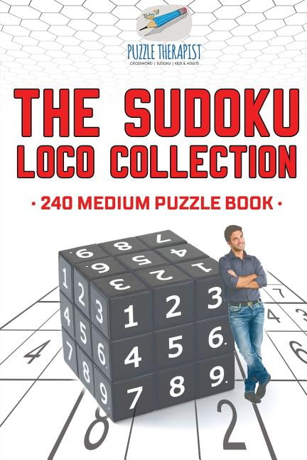 The Sudoku Loco Collection 240 Medium Puzzle Book Paperback Walmart