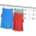 thumbnail image 5 of USTECH Metal Cami Top & Skirt Hanger with Adjustable Non Slip Clips, 12 Pack, 5 of 12