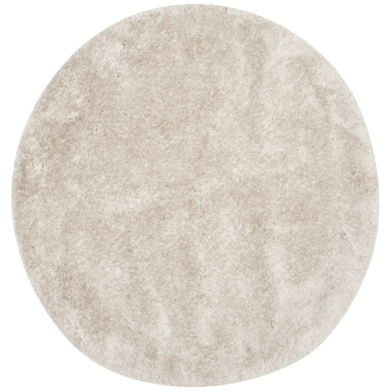 SAFAVIEH Henley Solid South Beach Polyester Shag Runner Rug, Champagne, 2'3" x 6'