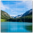 thumbnail image 1 of Picture-Tiles.com: Lakes Ceramic Tile Wall Mural WAL500812-44XL. 48"W x 48"H using (16) 12" x 12" Ceramic Tiles-Satin Finish, 1 of 3