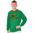 thumbnail image 5 of Hike with Bigfoot Retro Hiking Legend Long Sleeve TShirt Men Women Brisco Brands S, 5 of 6