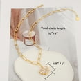 thumbnail image 6 of Aobei Pearl Dainty Shining Heart Pendant Necklace for Women Forever Love Heart Jewelry Zirconia Heart Necklace Ideal Gift for Wife Mom Girlfriend, 6 of 7