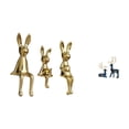 thumbnail image 1 of Escultura de figura,Estatua sentada,figura,escultura,adorno,Estatua de ciervo alce,Figuras de ciervos y alces,decoración para el hogar,estatuas de resina,Figura decorativa de, 1 of 8