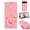 Pink, variant on Wallet Case for Google Pixel 6, Shockproof TPU Inner Case with RFID Blocking Credit Card Holders, PU Leather Folding Book Flip Magnetic Phone Cover for Google Pixel 6 - Brown