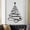 black, variant on Binwennn Christmas Tree Window Wall Stickers Home Decorations Little Boy Wall Decals for Bedroom Pretty Little Things Stickers Anime Decals for Walls Fall Stickers for Wall Large Wall Decals Peel And