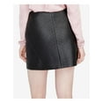 thumbnail image 2 of Rachel Roy Womens Zip up A-line Skirt, Black, 0, 2 of 2