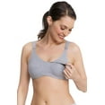 thumbnail image 3 of Maternity Wireless Cotton Blend Nursing Bra--Up To 44Ddd, 3 of 6